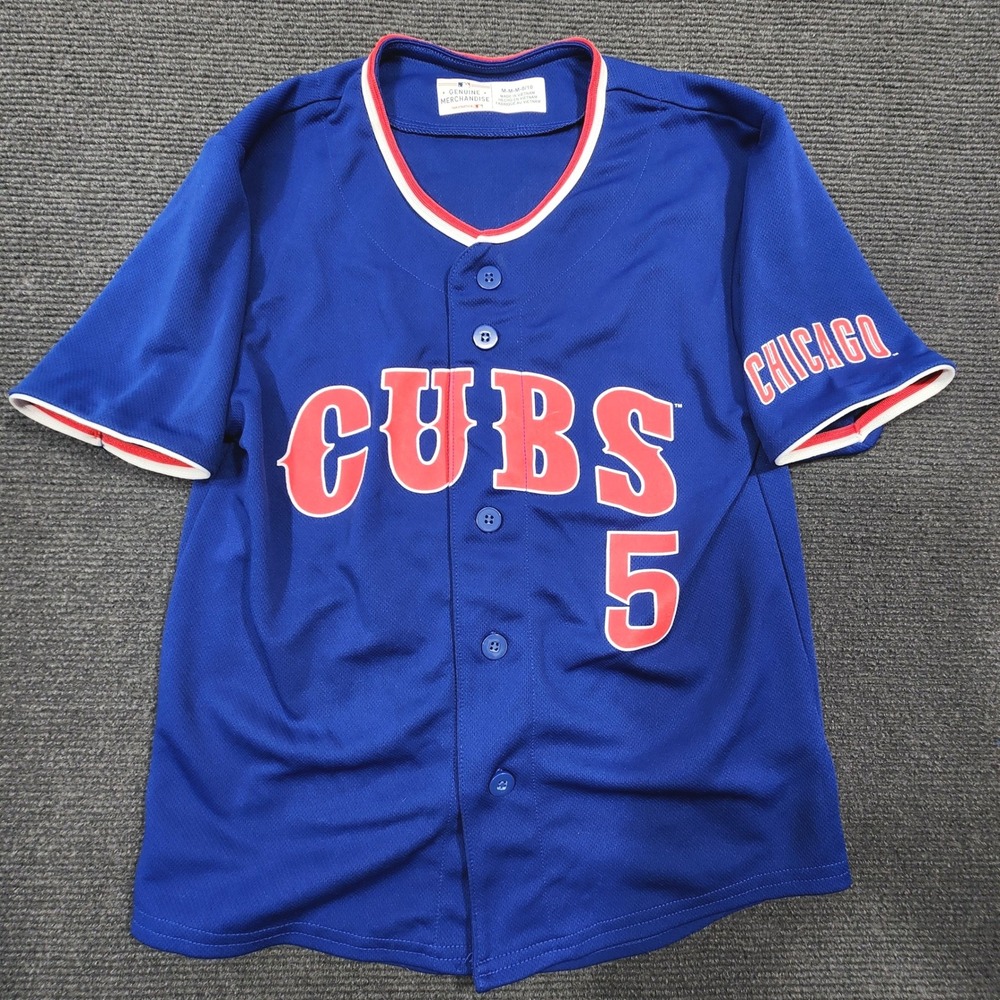 MLB Genuine Merchandise Chicago Cubs Kids Medium 8/10 Blue Christopher Morel #5